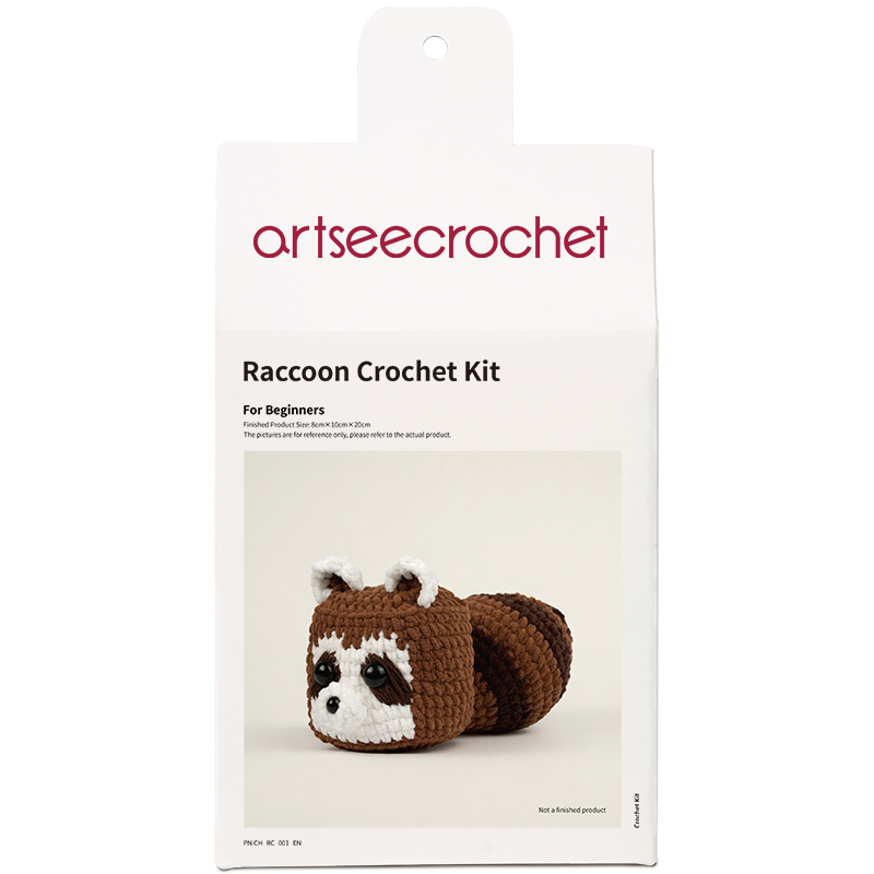 artseecrochet Raccoon Crochet Kit