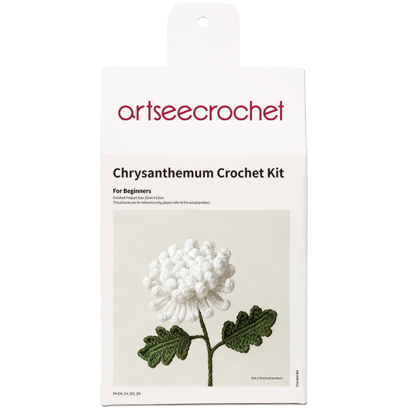 artseecrochet Chrysanthemum Crochet Kit
