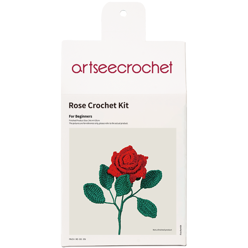 artseecrochet Rose Crochet Kit