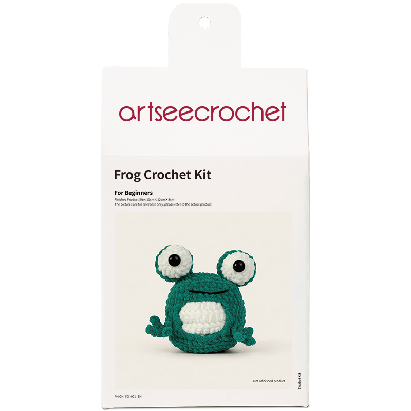 artseecrochet Frog Crochet Kit