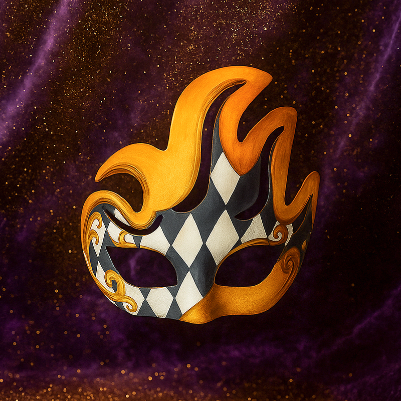 DIY Phoenix Paper Mache Half Mask Craft Kit