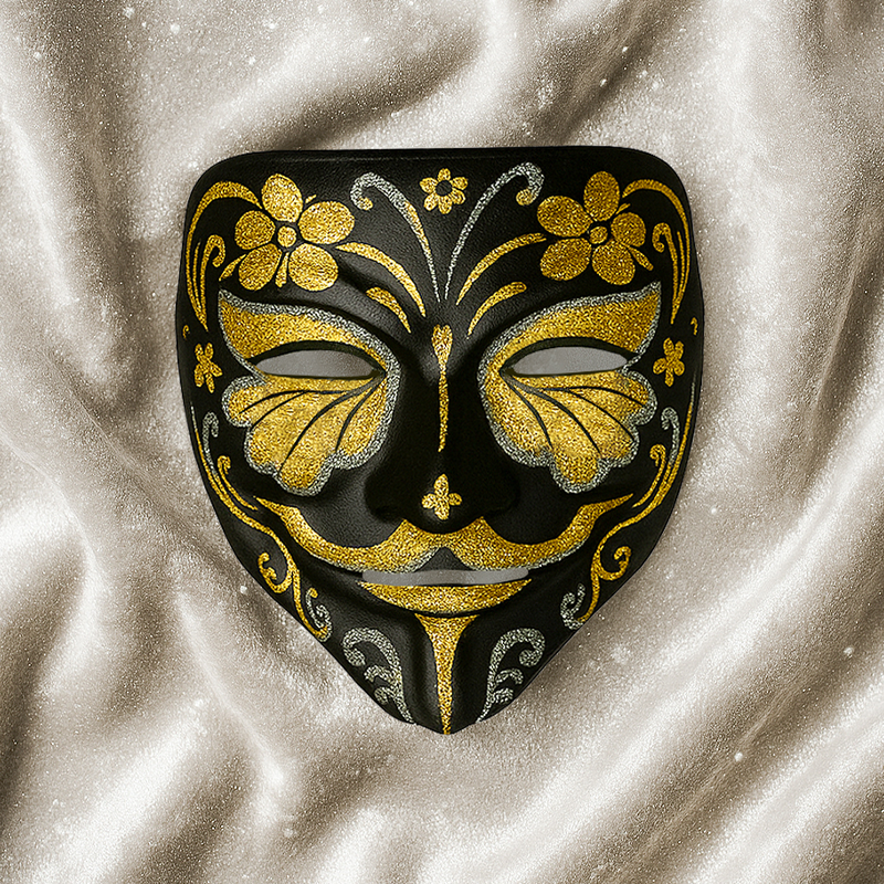 DIY Mr. V Paper Mache Mask Craft Kit