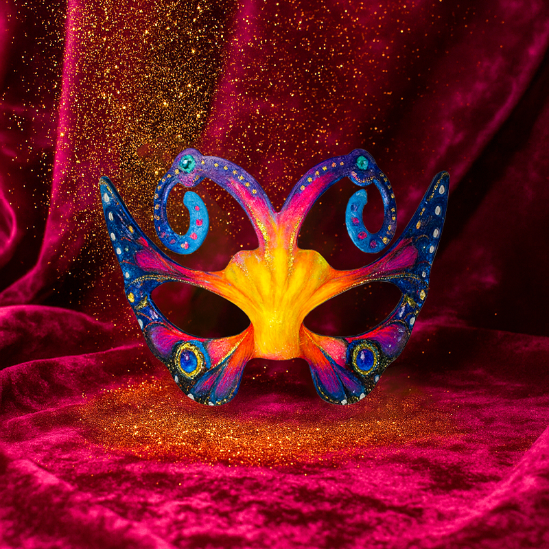 DIY Fairy Paper Mache Half Mask Craft Kit