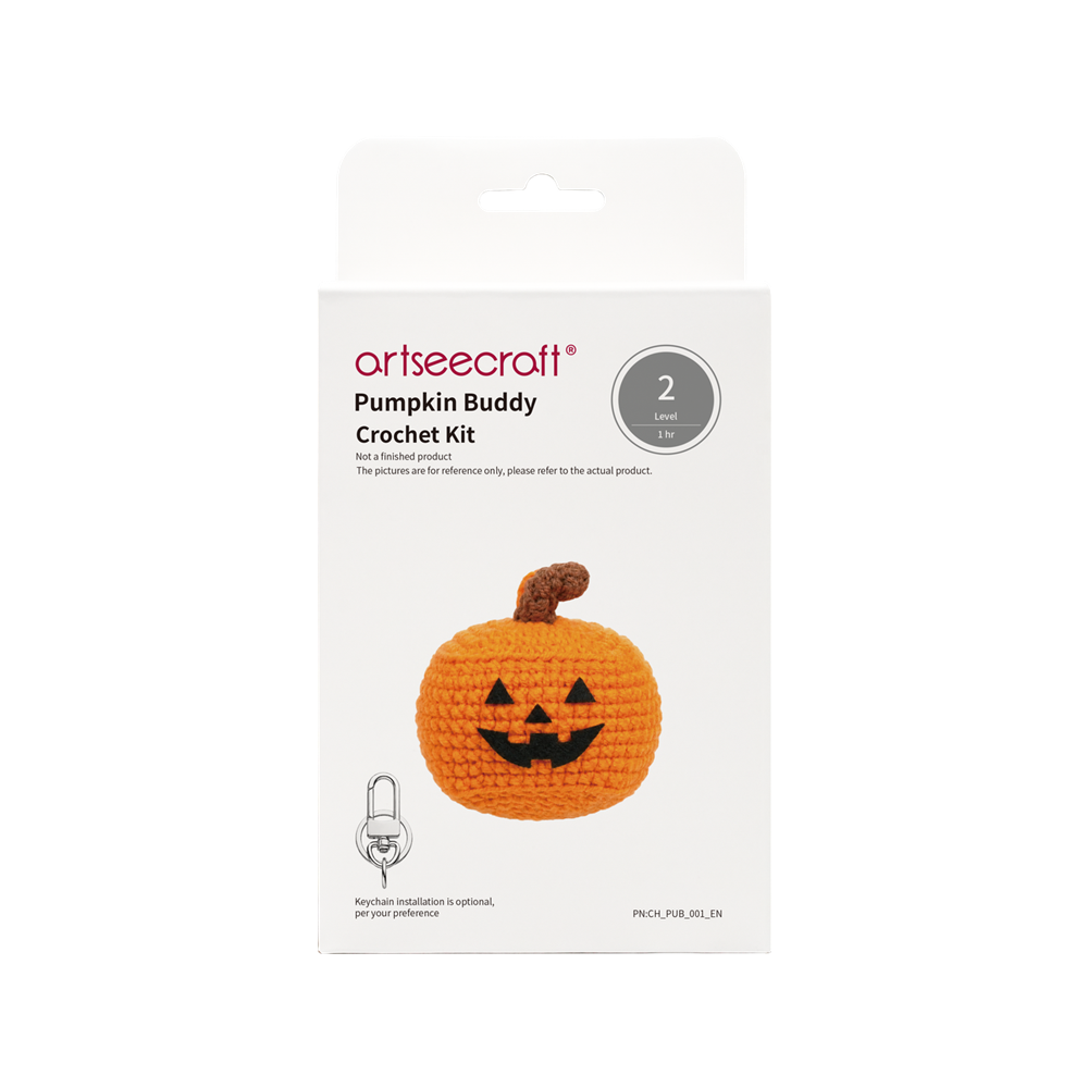 Pumpkin Body Crochet Kit | Handcrafted Amigurumi Craft Set