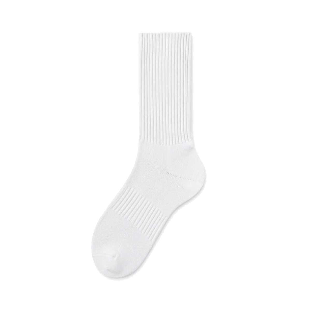 Tie-Dye Ready White Cotton Crew Socks