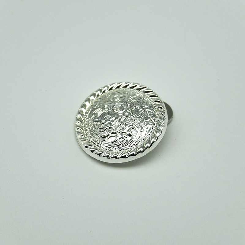 Solid Brass High Sierra Concho for Bags – A durable and long-lasting button for your bags and purses
