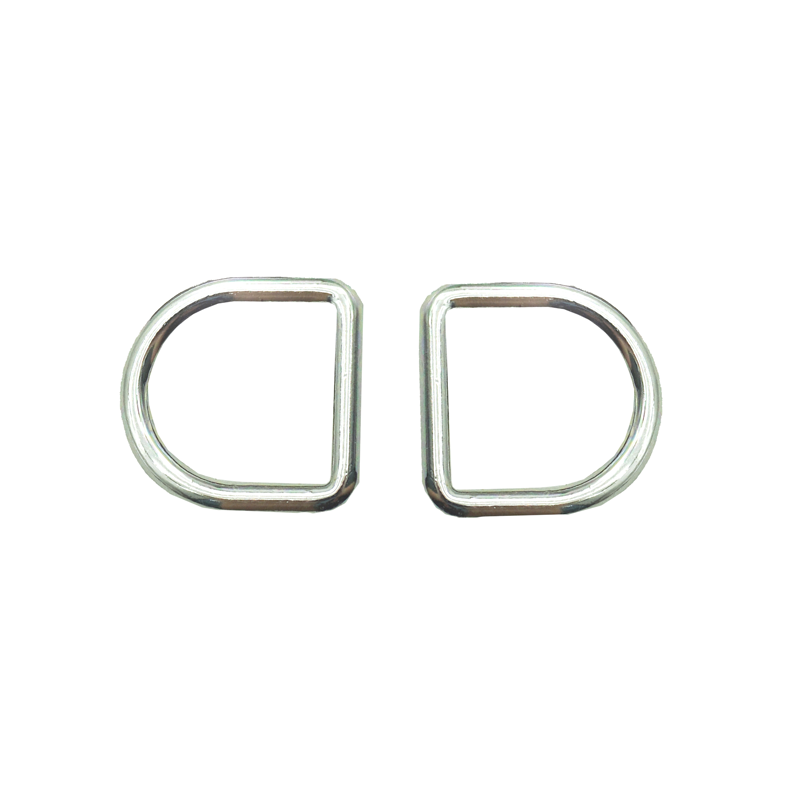 Leather bag decoration-D ring-handle buckle