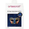 DIY Zorro Paper Mache Half Mask Craft Kit