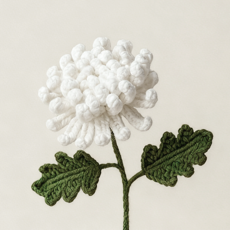 artseecrochet Chrysanthemum Crochet Kit