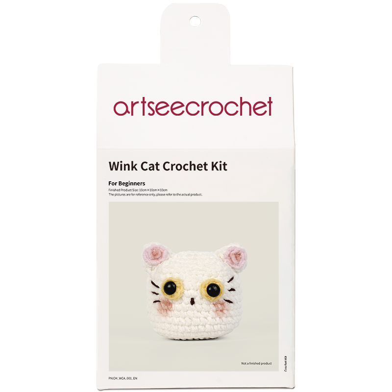 artseecrochet Wink Cat Crochet Kit