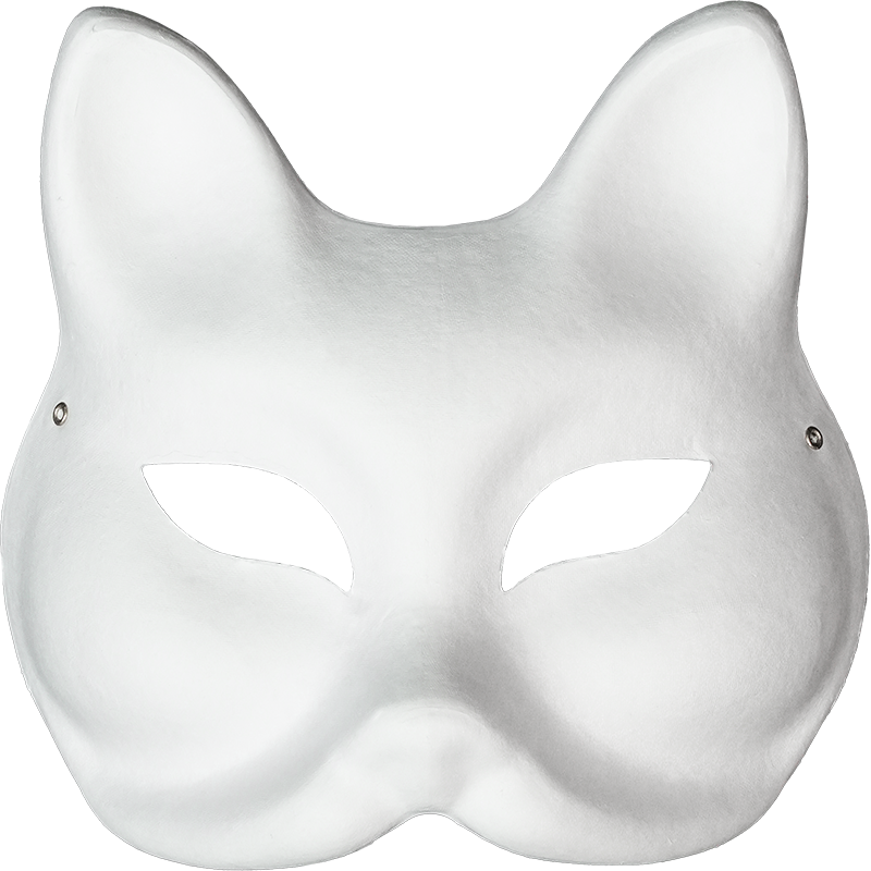 DIY Fox Paper Mache Mask Craft Kit