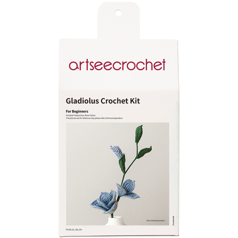 artseecrochet Gladiolus Crochet Kit