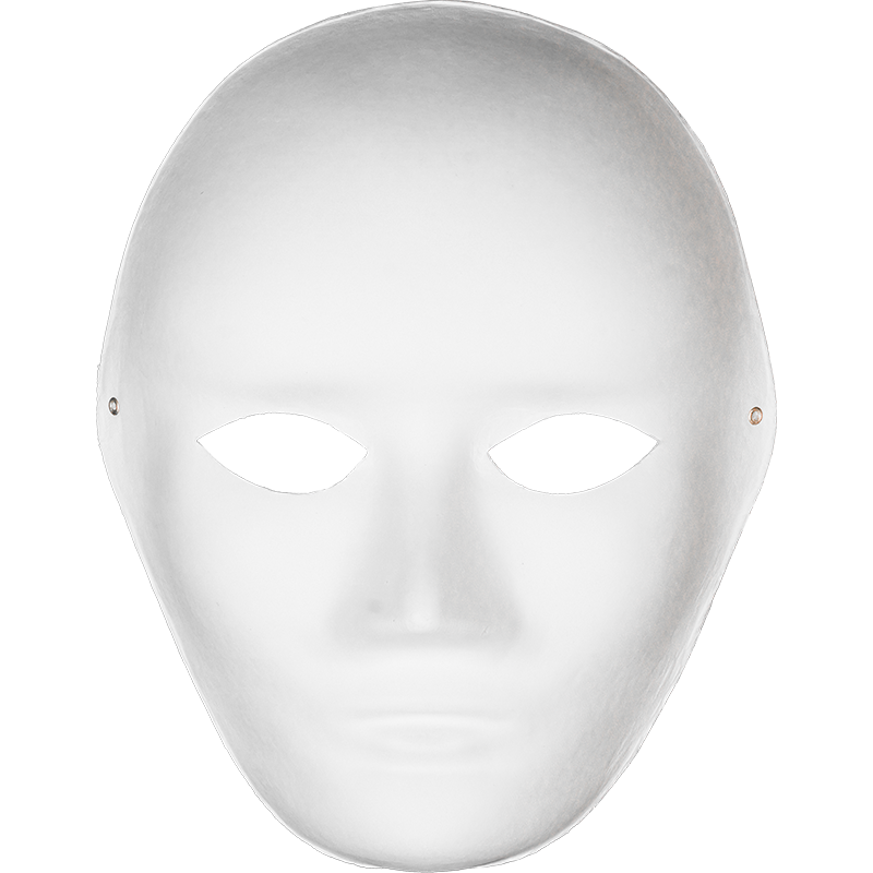 DIY Paper Mache Mask of Man Craft Kit