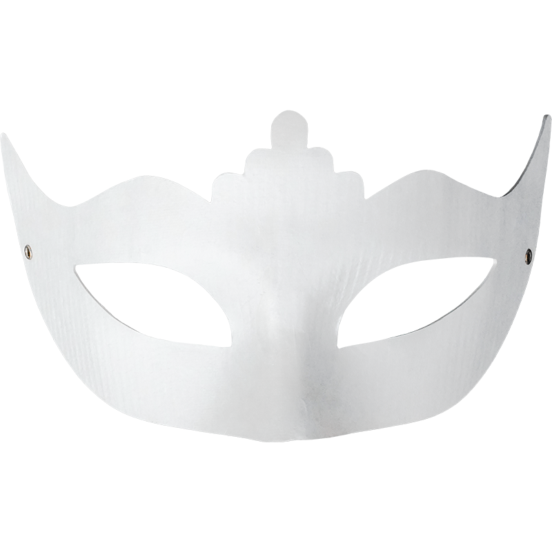 DIY Princess Crown Paper Mache Half Mask Craft Kit