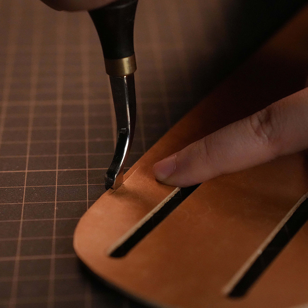 Leather Table Organizer