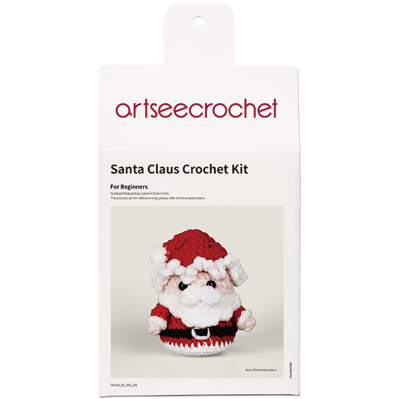 artseecrochet Santa Claus Crochet Kit