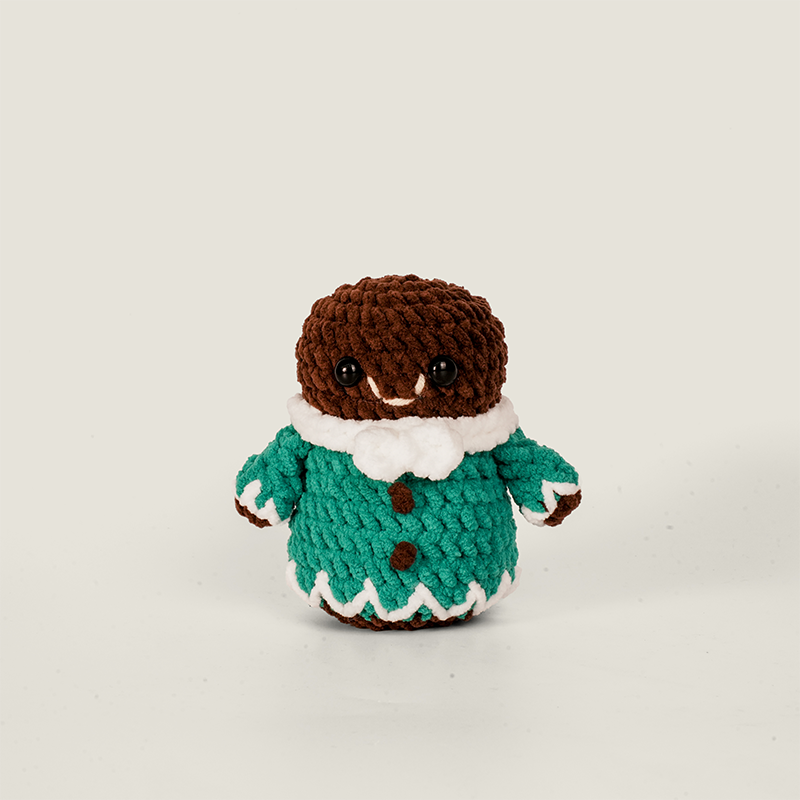 artseecrochet Gingerbread Man Crochet Kit