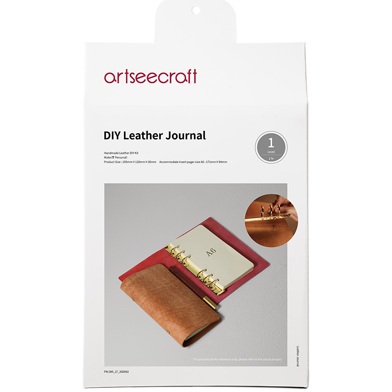 DIY Loose-leaf binder Leather Journal Kit