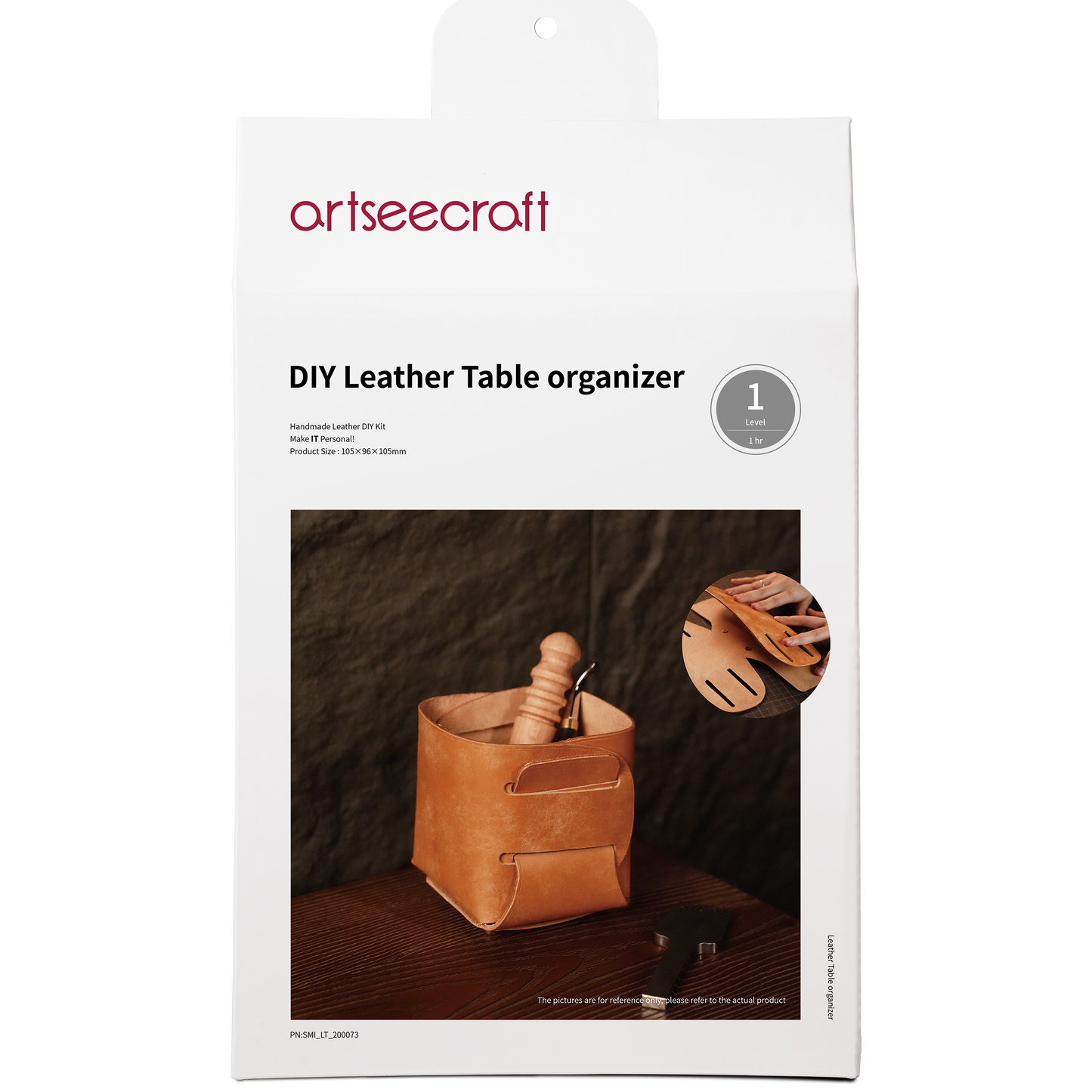 Leather Table Organizer