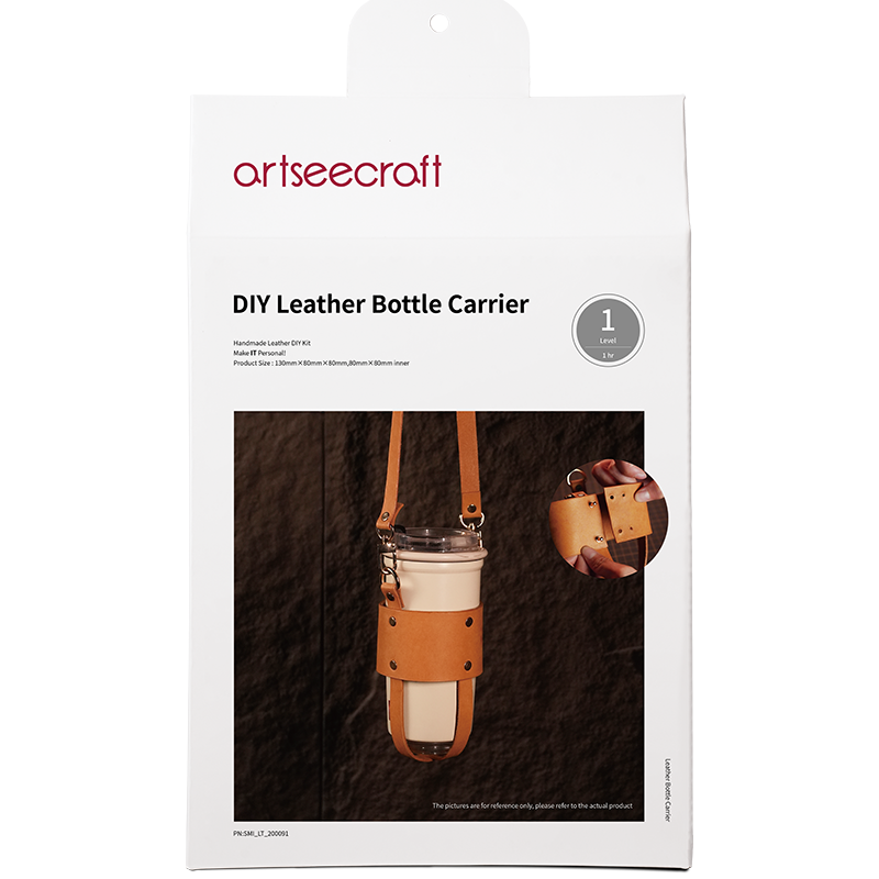 DIY Leather Bottle Carrier