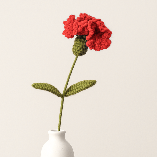 artseecrochet Carnation Crochet Kit