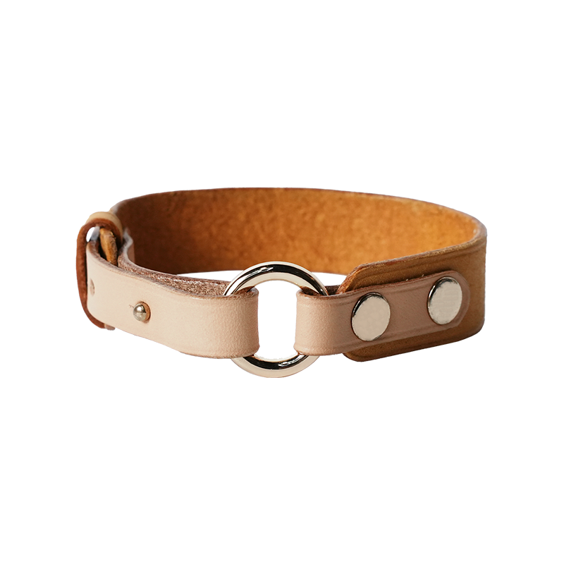 DIY Leather Splicing Cat Collar