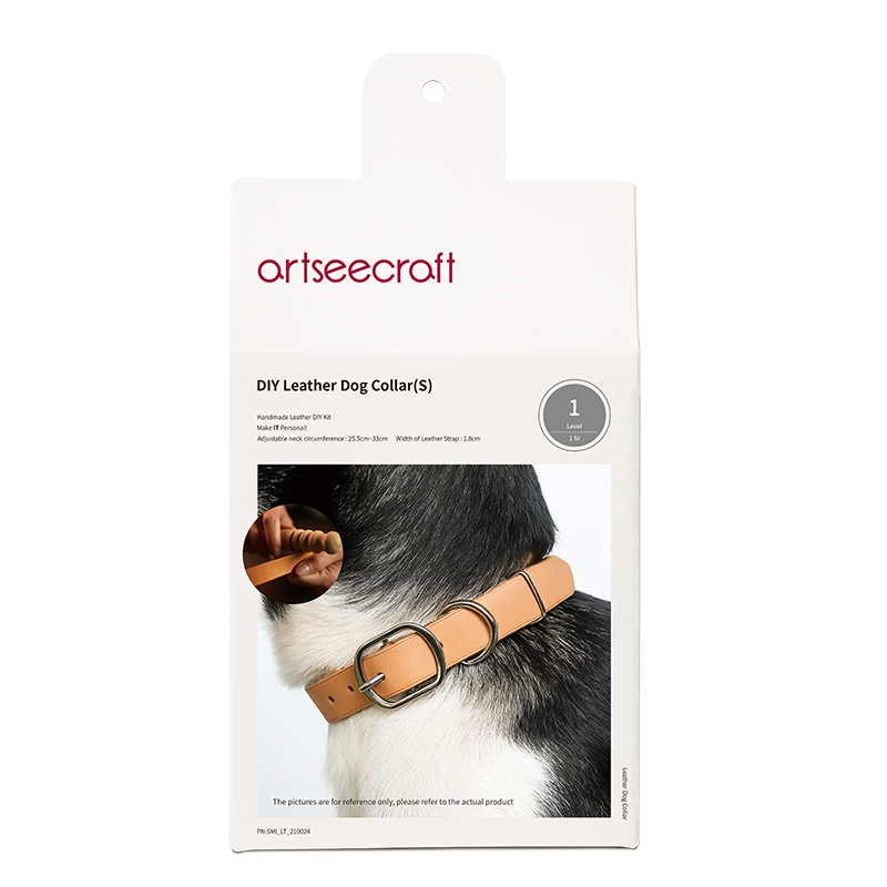 DIY Leather Dog Collar With Slide Buckle