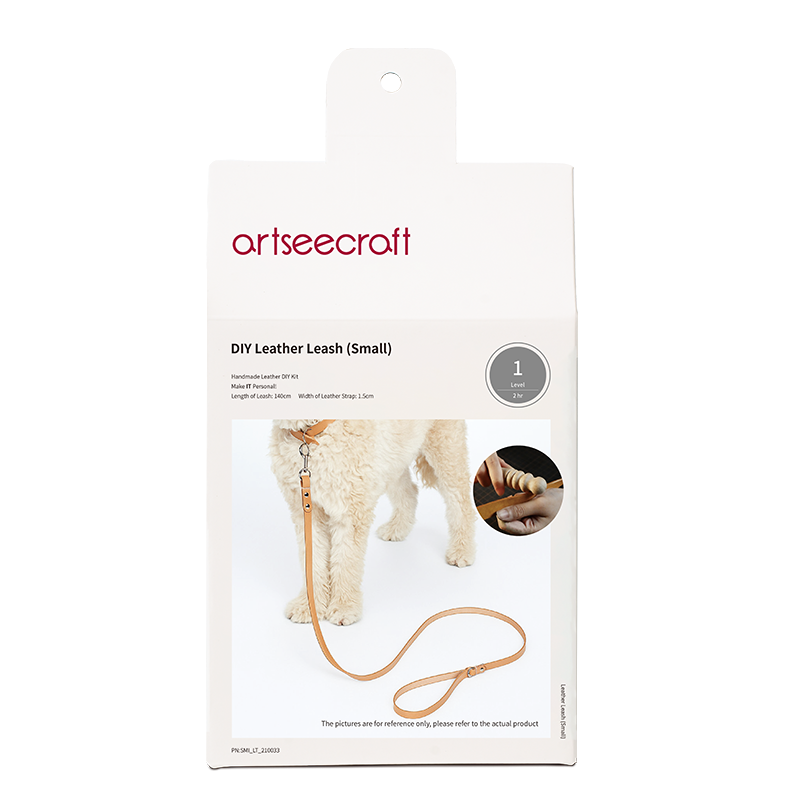 DIY Pet Hand-held Leash with Webbing Splicing Style