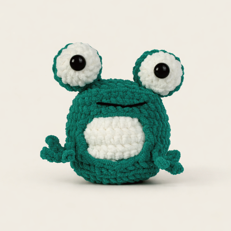 artseecrochet Frog Crochet Kit