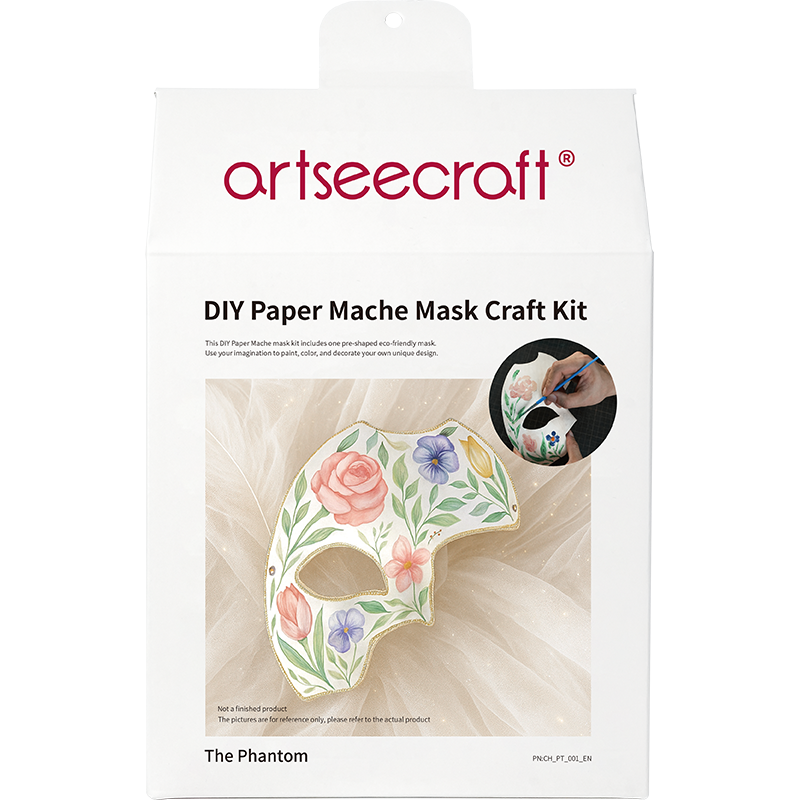 DIY The Paper Phantom Mache Mask Craft Kit