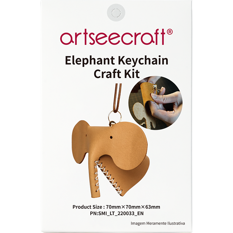Elephant Keychain Craft Kit
