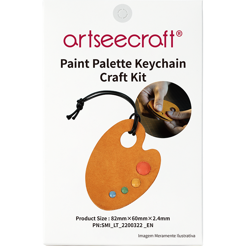 Paint Paillette Keychain Craft Kit