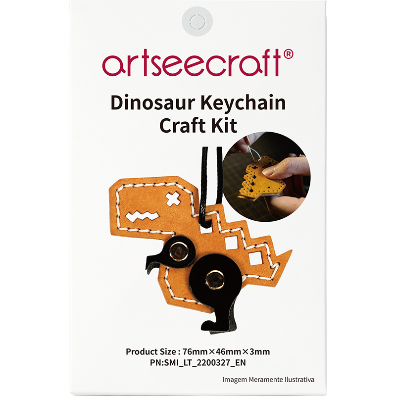 Dinosaur Keychain Craft Kit