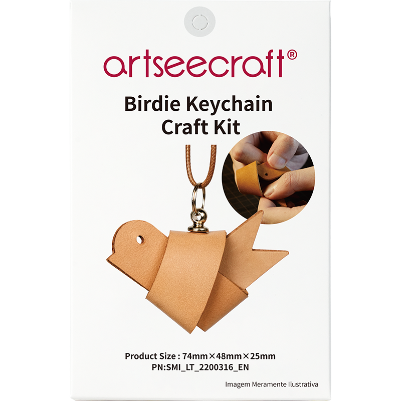 Birdie Keychain Craft Kit