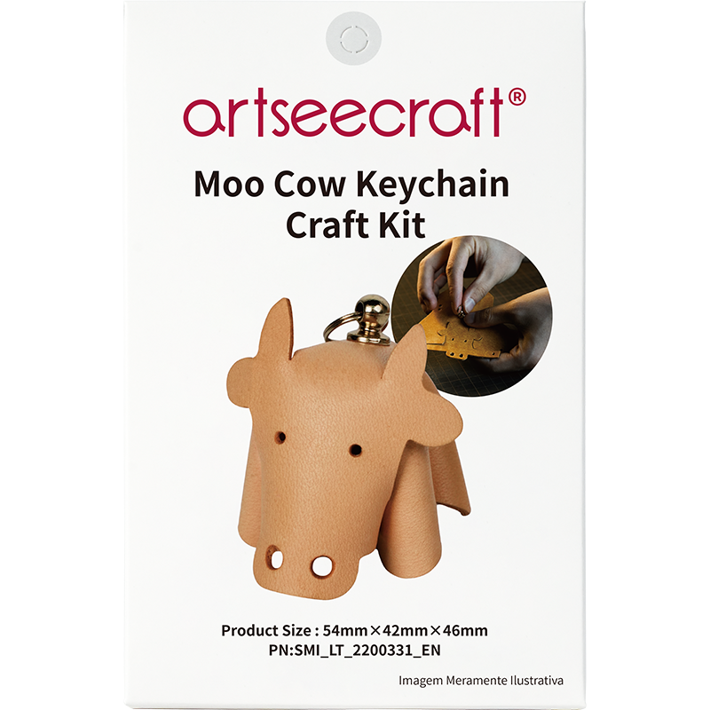 Moo Cow Keychain Craft Kit