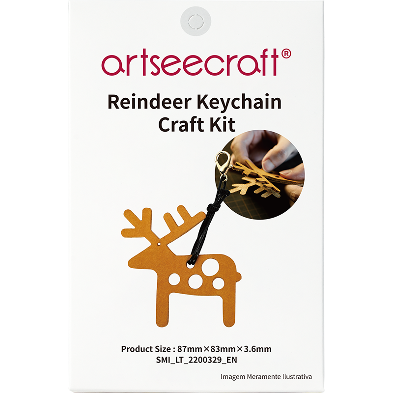 Reindeer Keychain Craft Kit