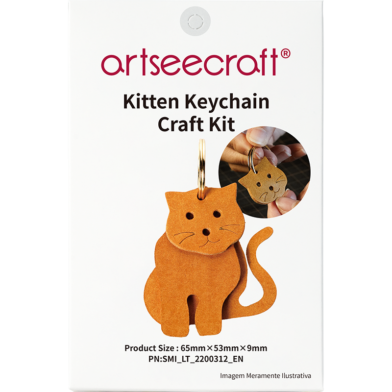 Kitten Keychain Craft Kit