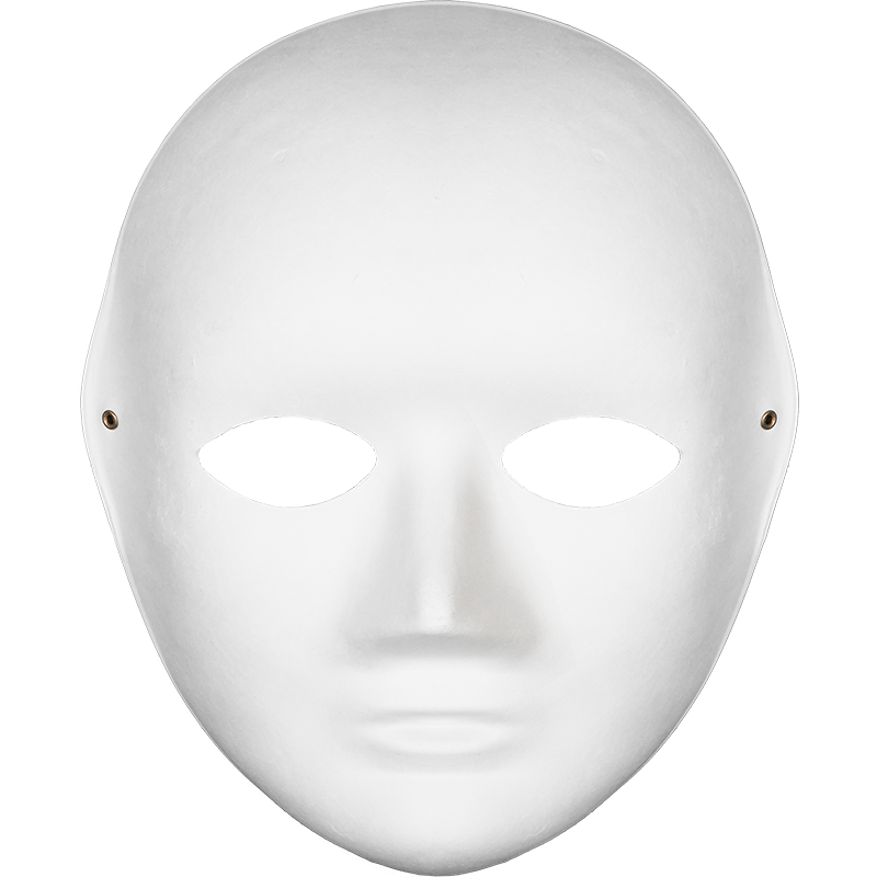 DIY Full Face Paper Mache Mask Craft Kit