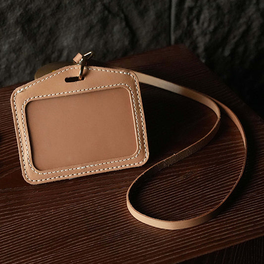 DIY Leather Badge Holder