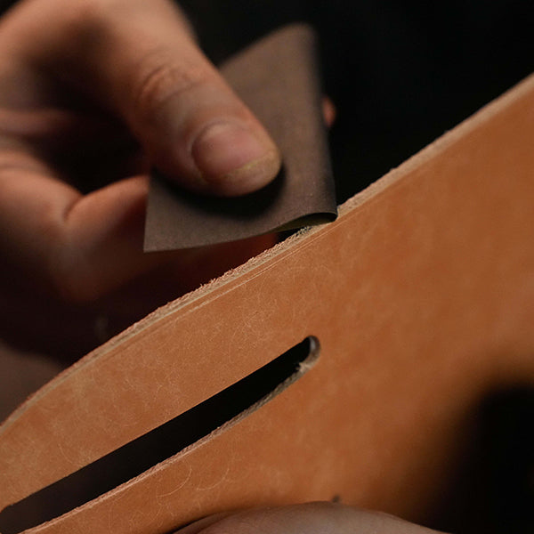 Leather Table Organizer