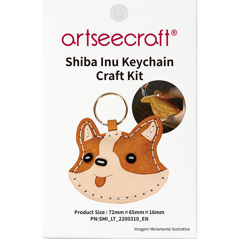 Shiba Inu Keychain Craft Kit