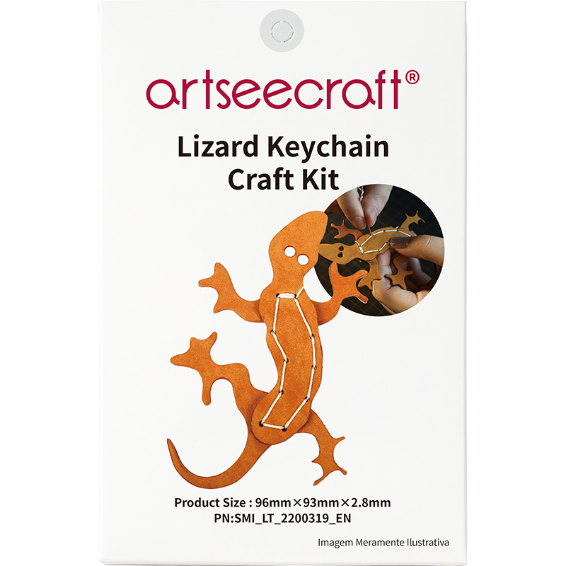 Lizard Keychain Craft Kit