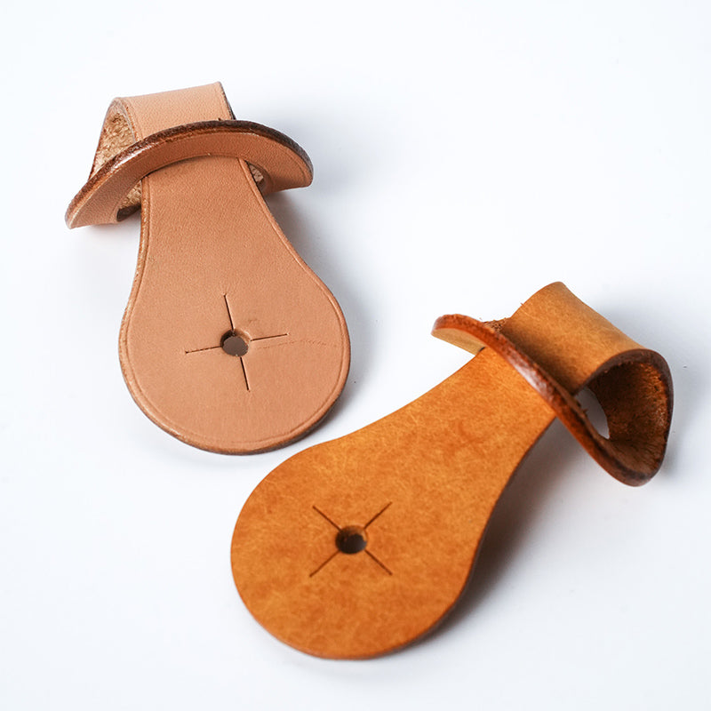 DIY Leather Circular Ring Shaped Waste Bag Dispenser