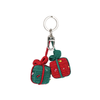 Christmas gift box crochet charm DIY craft kit for handmade holiday accessories