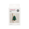 Christmas Tree Crochet Brooch DIY Kit | Handcrafted Crochet Craft Set