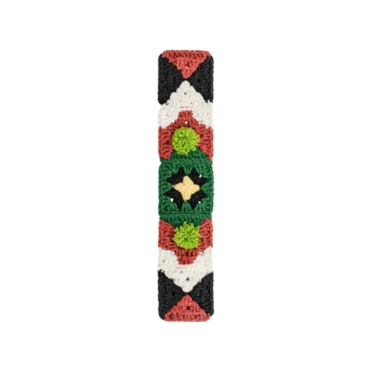 Forest star flower bag strap crochet DIY craft kit for handmade accessories