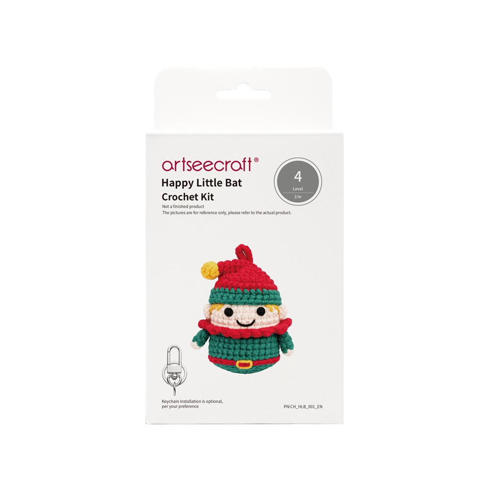Elf Crochet Kit | Handcrafted Amigurumi Craft Set