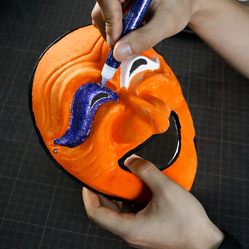DIY Wizard Paper Mache Mask Craft Kit