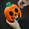 DIY Halloween Pumpkin Paper Mache Mask Craft Kit