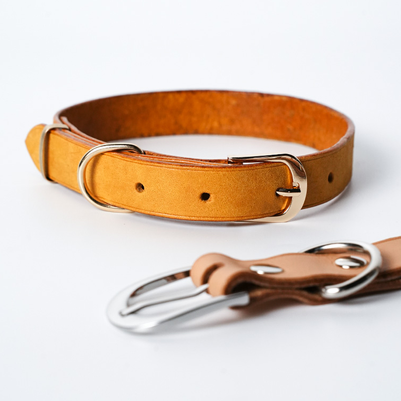 DIY Leather Dog Collar With Pin Buckle